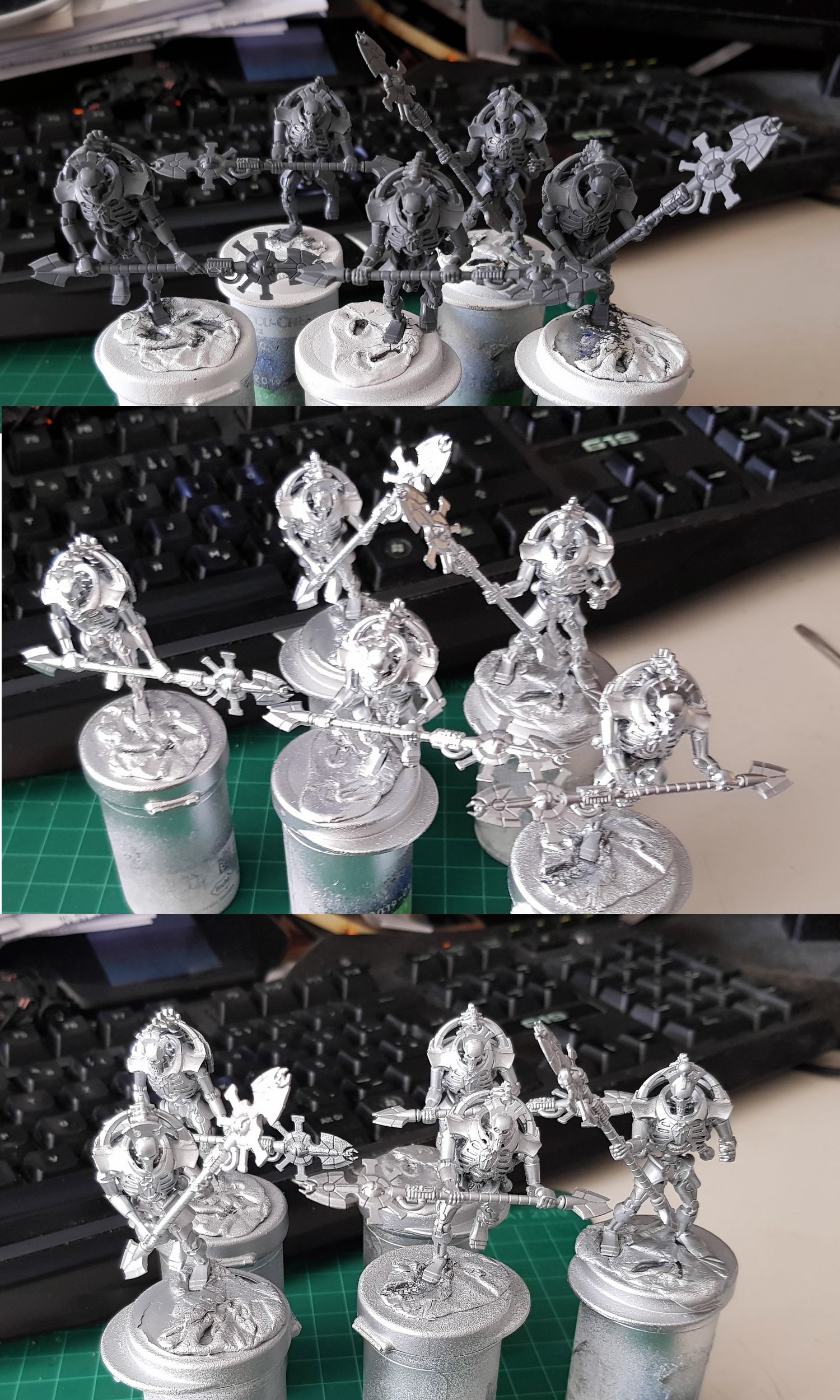 Necrons Grundiert