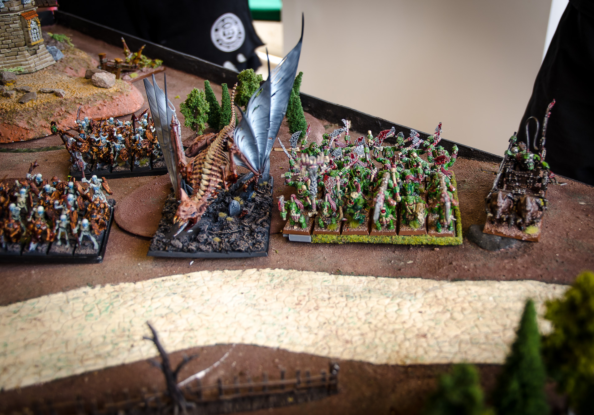 "Warpkometenjagd" 3vs.3 Szenario beim Warhammer-Board-Treffen 2018