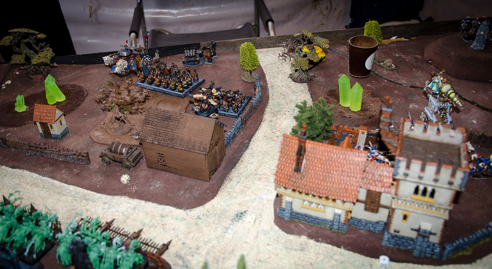 "Warpkometenjagd" 3vs.3 Szenario beim Warhammer-Board-Treffen 2018