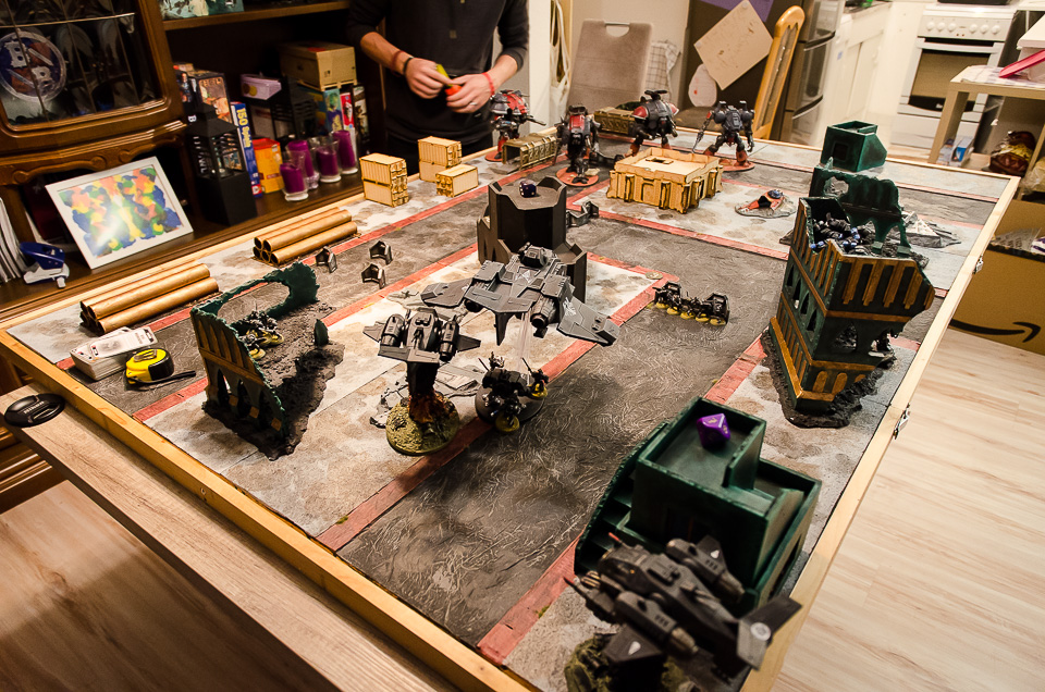 Liga 2018-2019 - Vorgeplänkel: Ravenguard vs. Imperial Knights