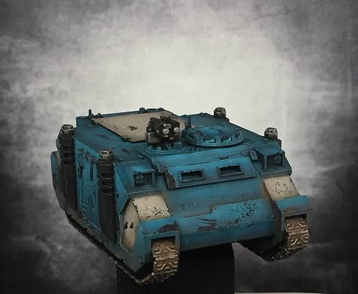 Space Marines Rhino Front