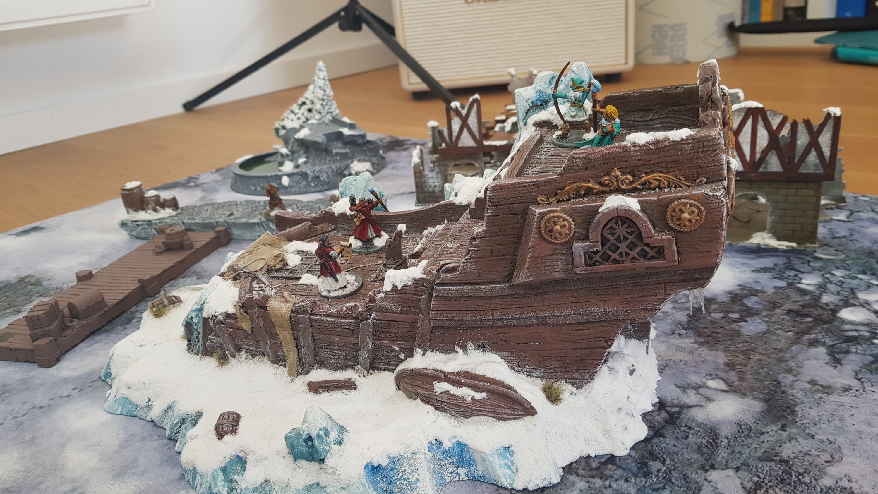 Frostgrave Schiffswrack