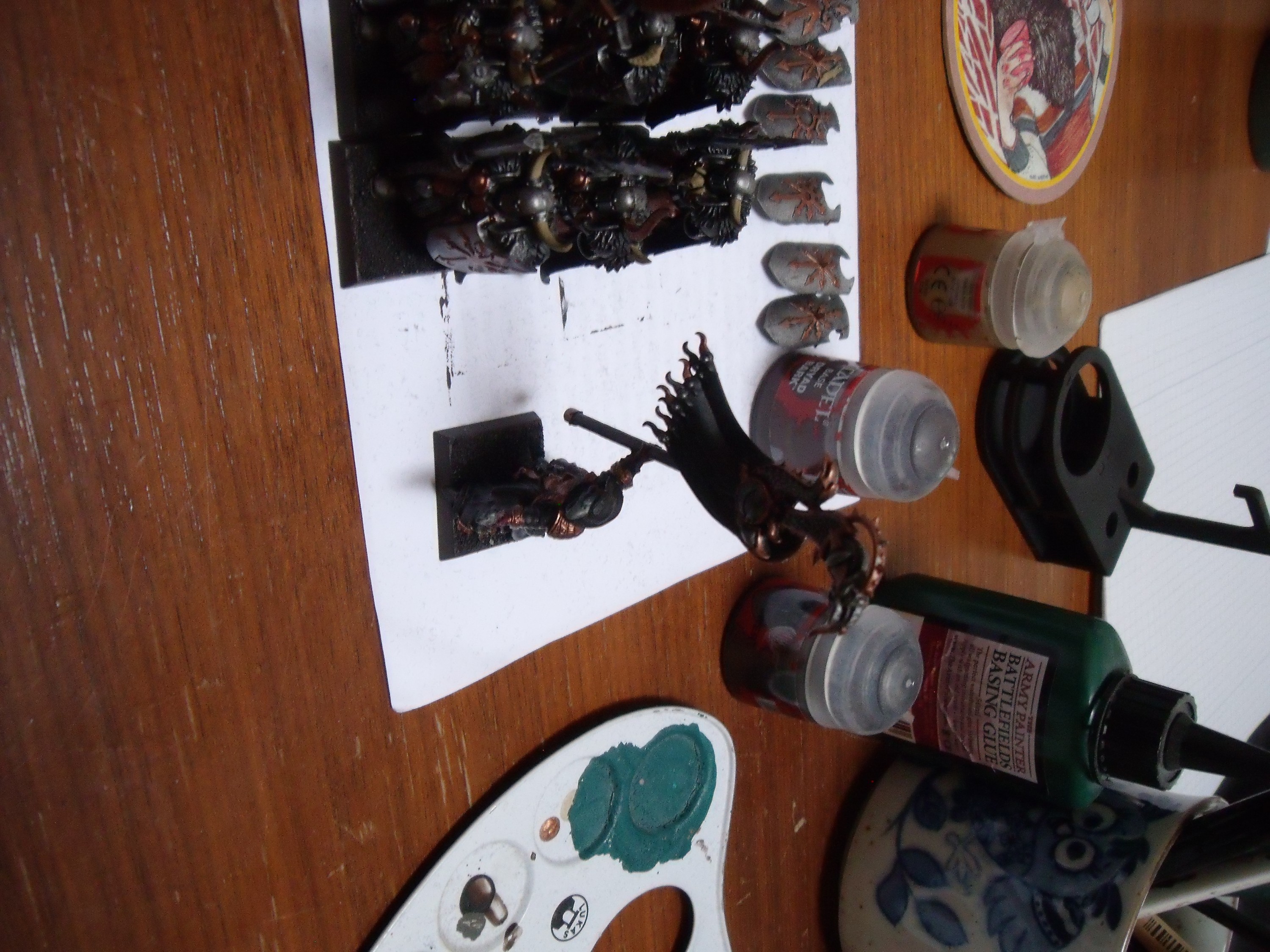 Work in progress: Auserkorene des Tzeentch mit Hellebarden + AST des Tzeentch