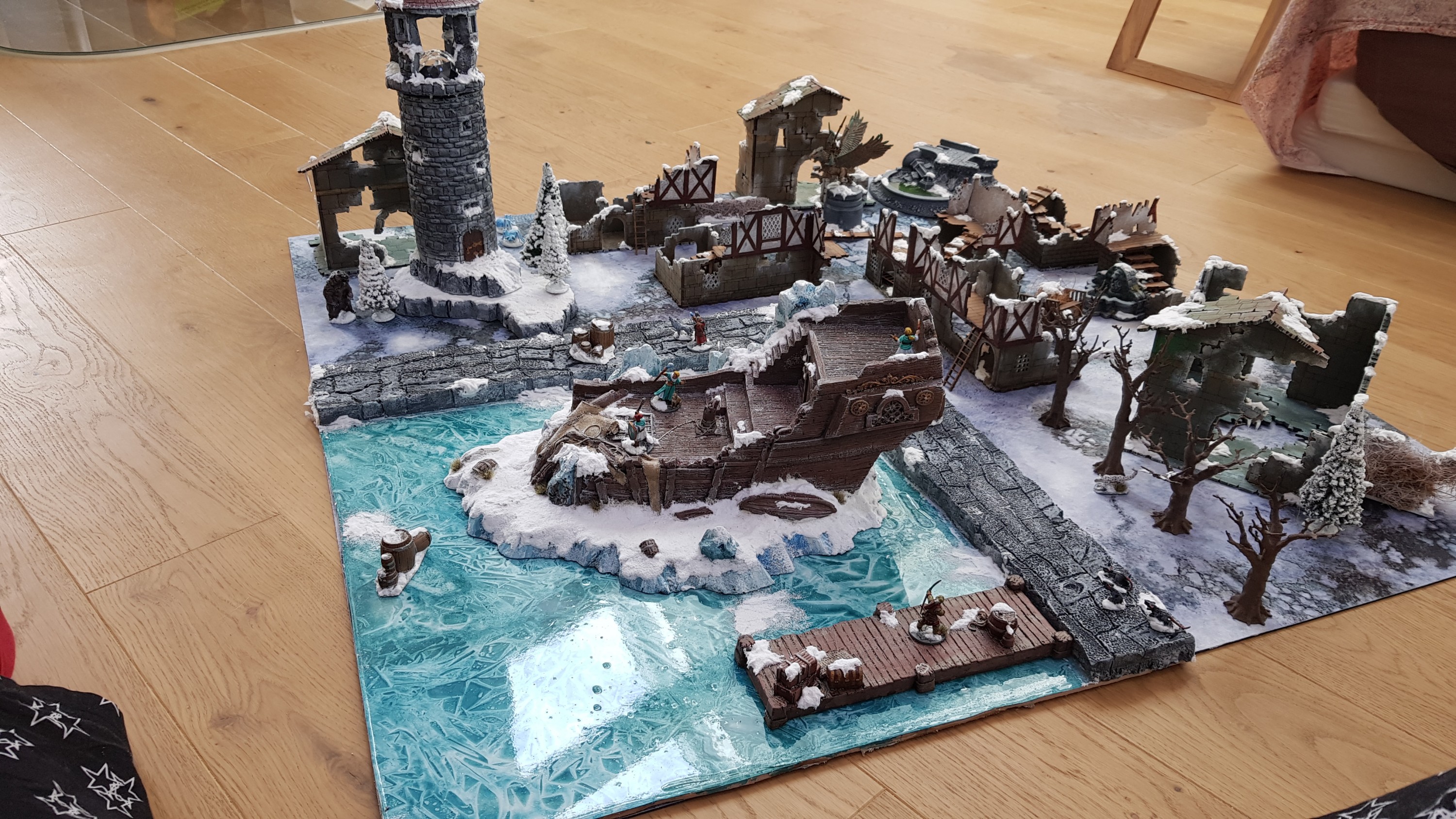 Frostgrave vereistes Hafenbecken