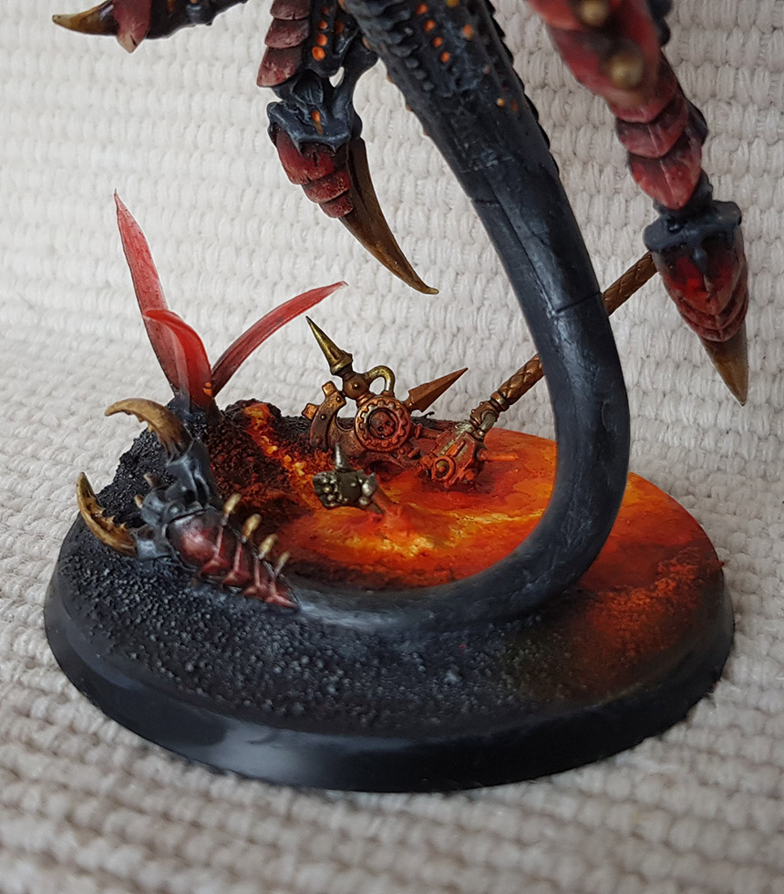 Schwarmtyrant geflügelt Base