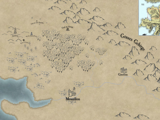 Die Westliche Ödnis - Vergangene Ländereien des Druidenfürst