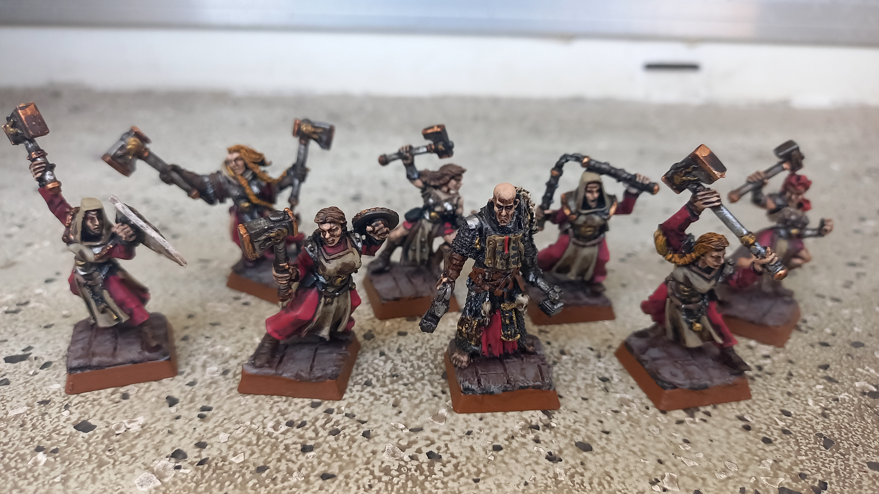 Mortheim Schwesterschaft des Sigmar + Forge World Sigmarpriester