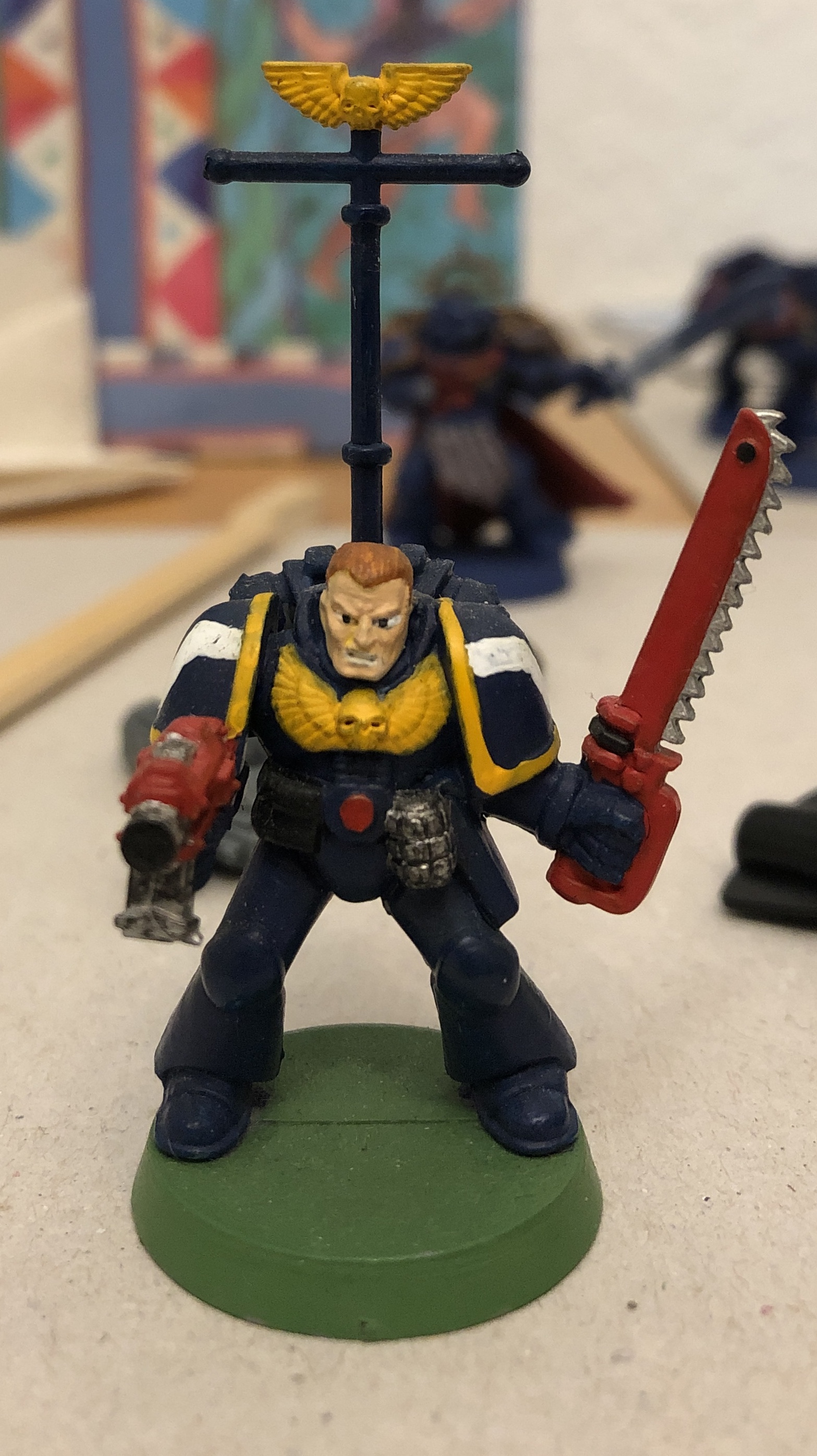 Erster Space Marine Captain - vor 23 Jahren