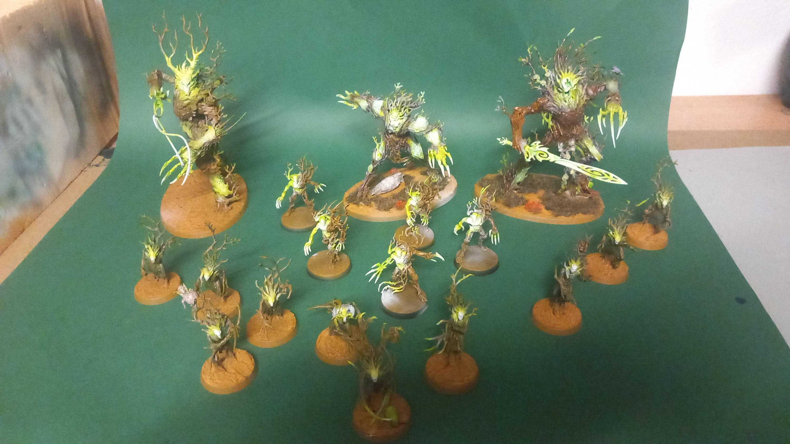 Meine Sylvaneth 60% der Armee bemalt