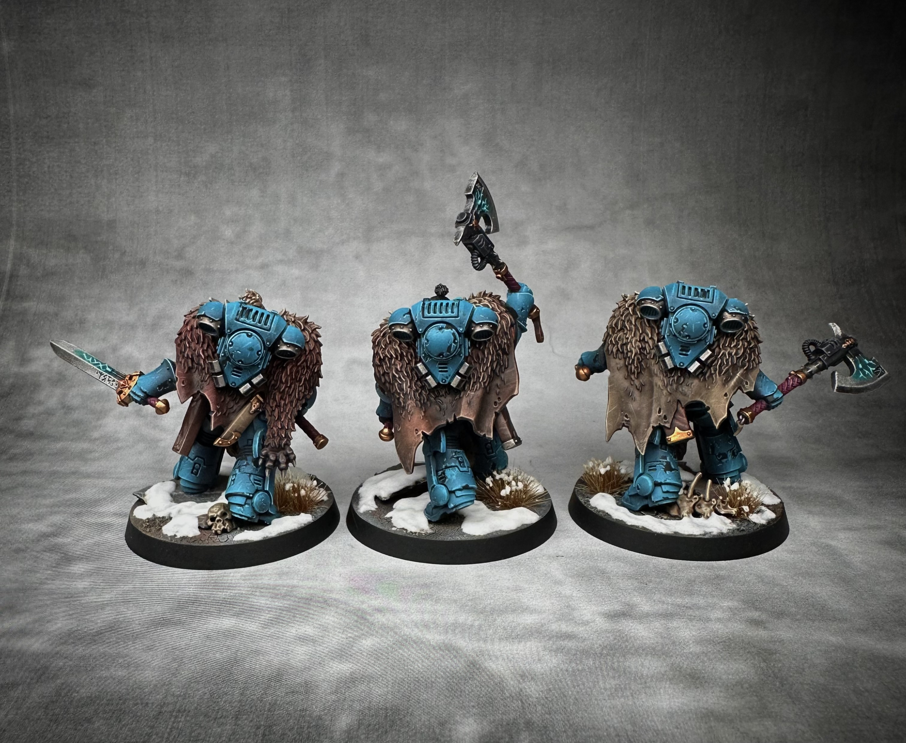 Space Wolves - Wolf Guard Headtaker