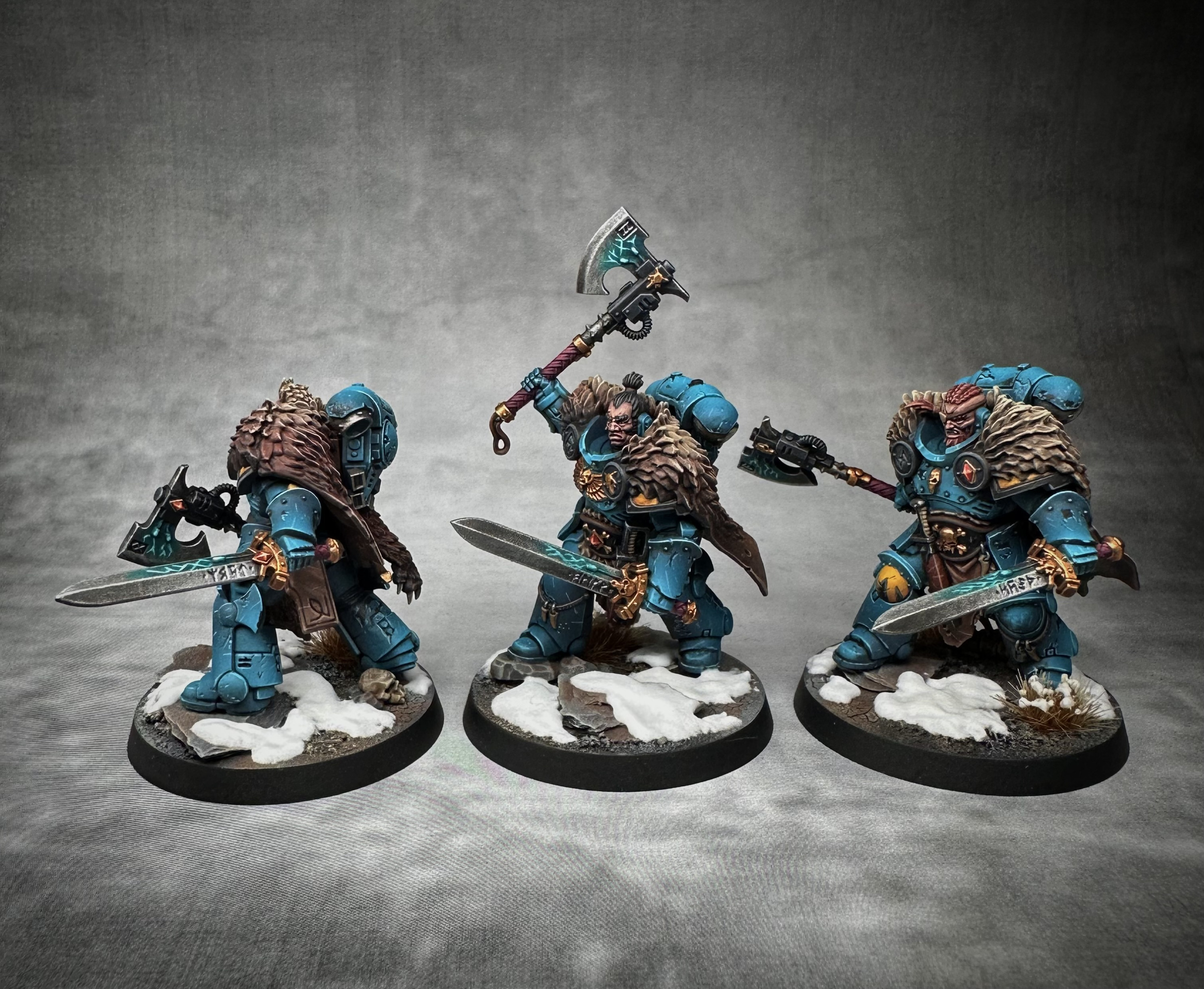 Space Wolves - Wolf Guard Headtaker