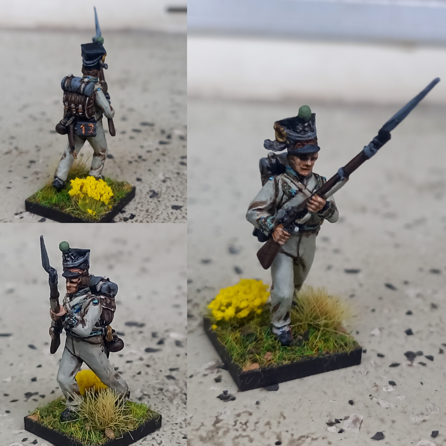 1. Fusilier von Herzogtum Warschau