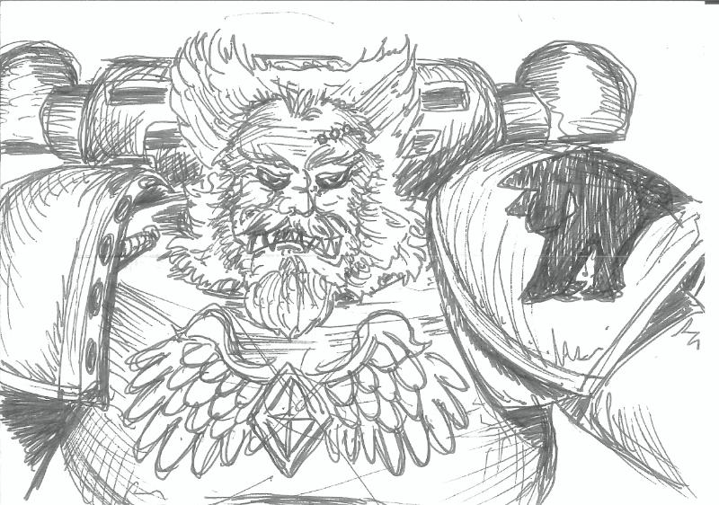 76884_md-80´s, Artwork, Daemons, Drawing, Drawings, First Edition, Old Style, Space Marines