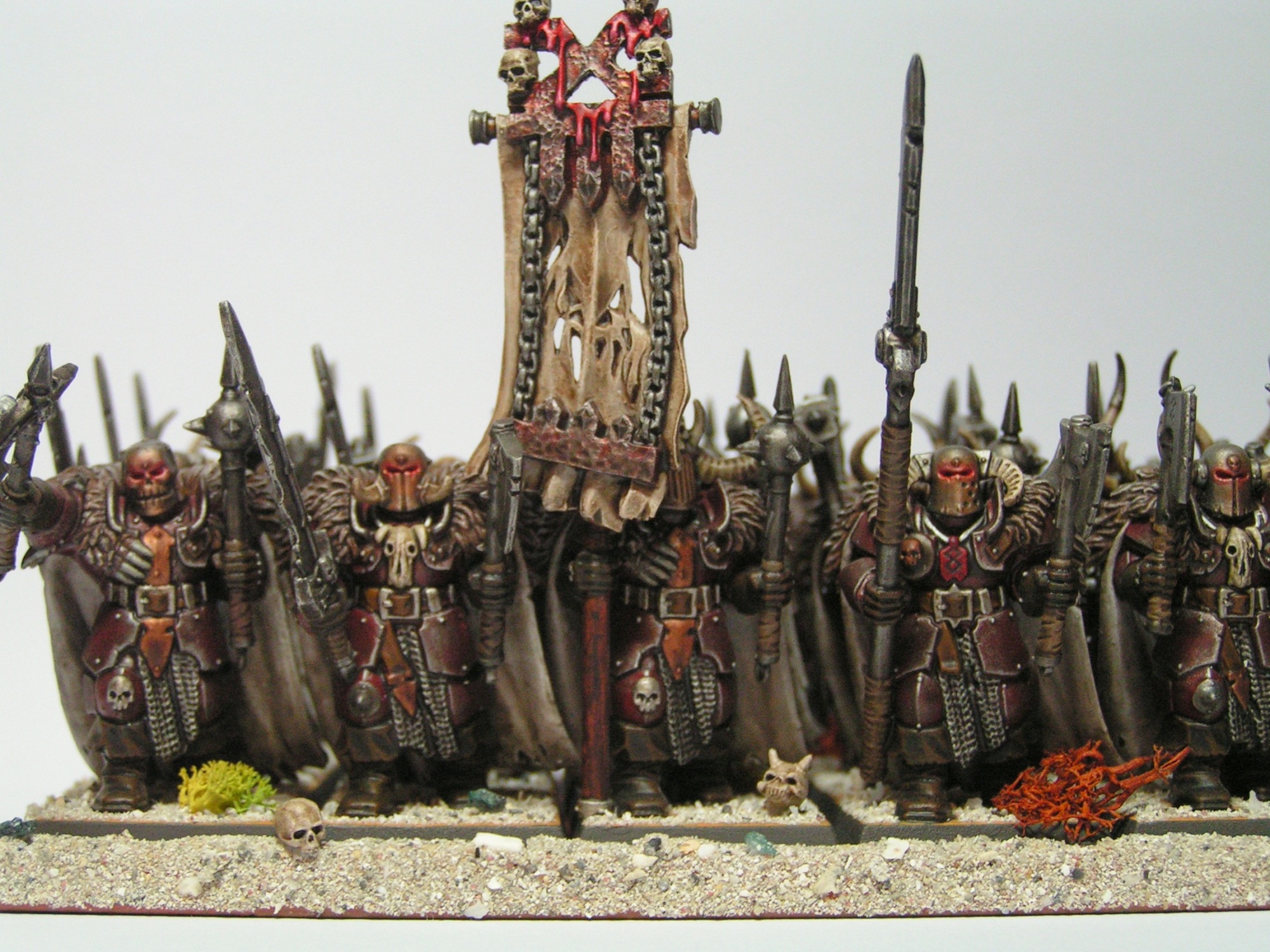 Khorne Chaoskrieger frisch aus der Chaoswüste