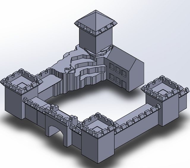 Warhammer Festung Konzept