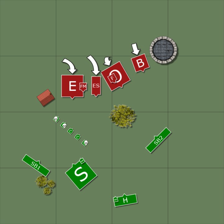 Spiel Dämonen gegen Oger