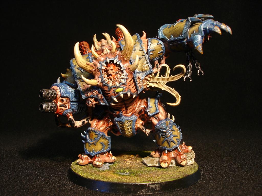 Meine erste Games Workshop Figur Chaos Space Marines Höllenschlächter