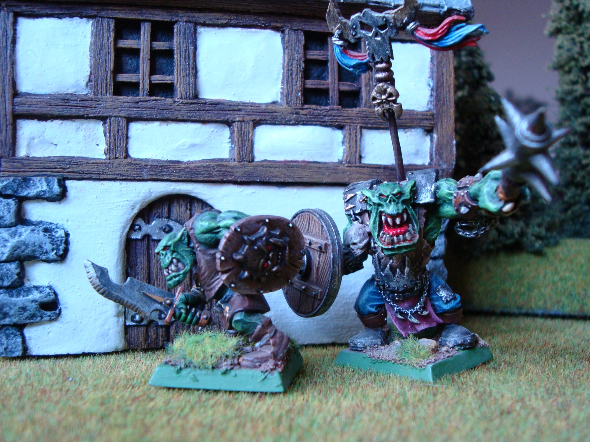2 Orkse in der Dämmerung