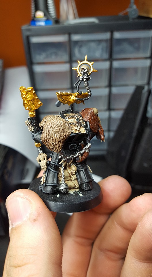 Prist für Space Wolves WIP