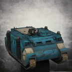 Space Marines Rhino Front