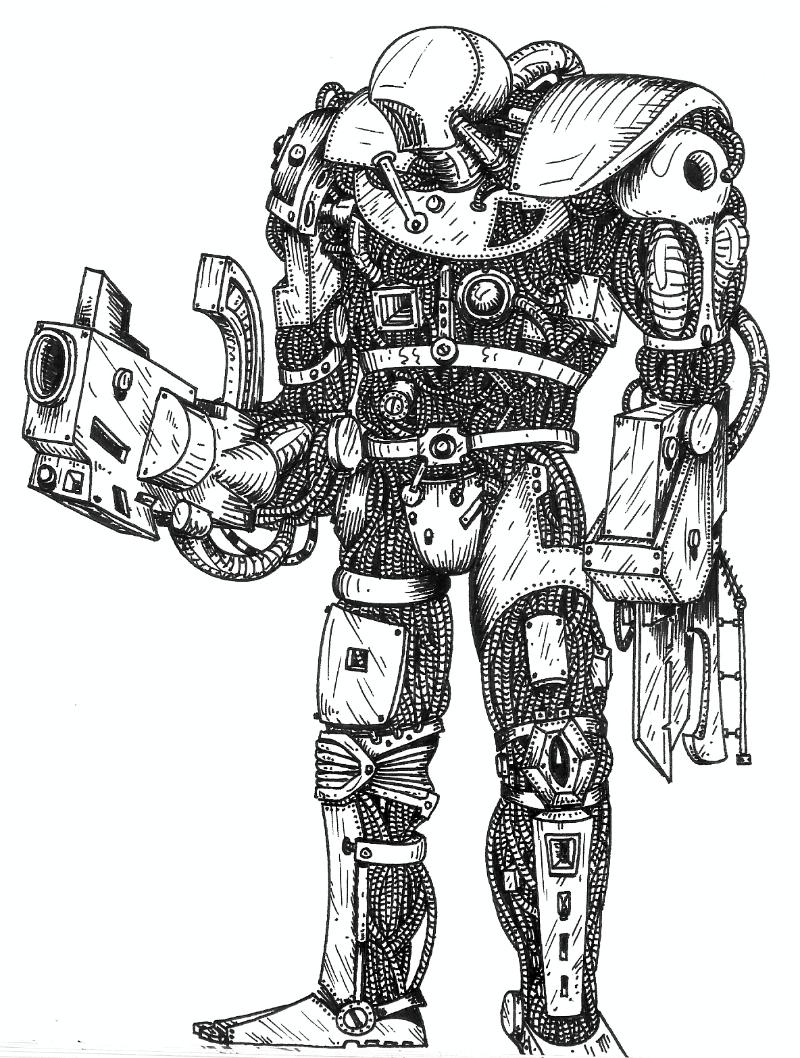 760 Md 80 S Artwork Chaos Chaos Space Marines Conversion Daemons Drawing Warhammer Board De