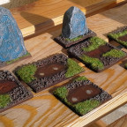 Runensteine mit Baseadaptern